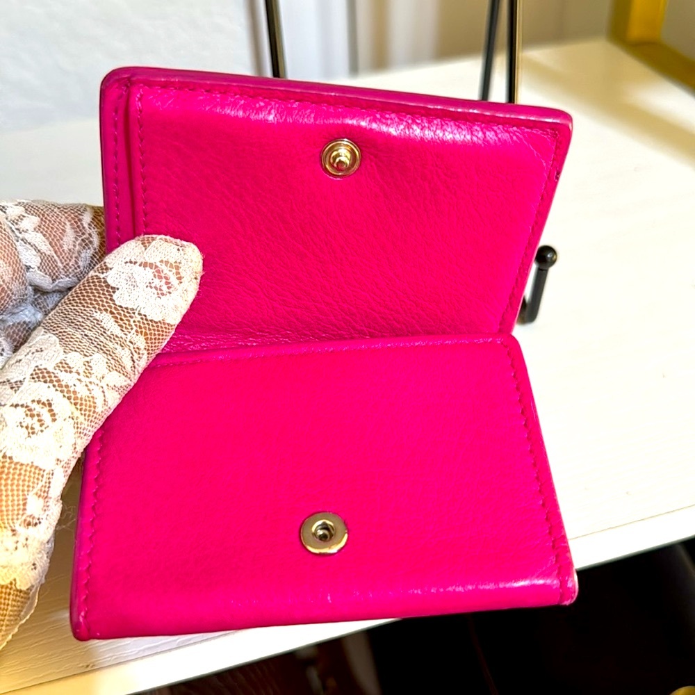 Authentic BALENCIAGA Everyday Mini leather Wallet - Picture 7 of 14